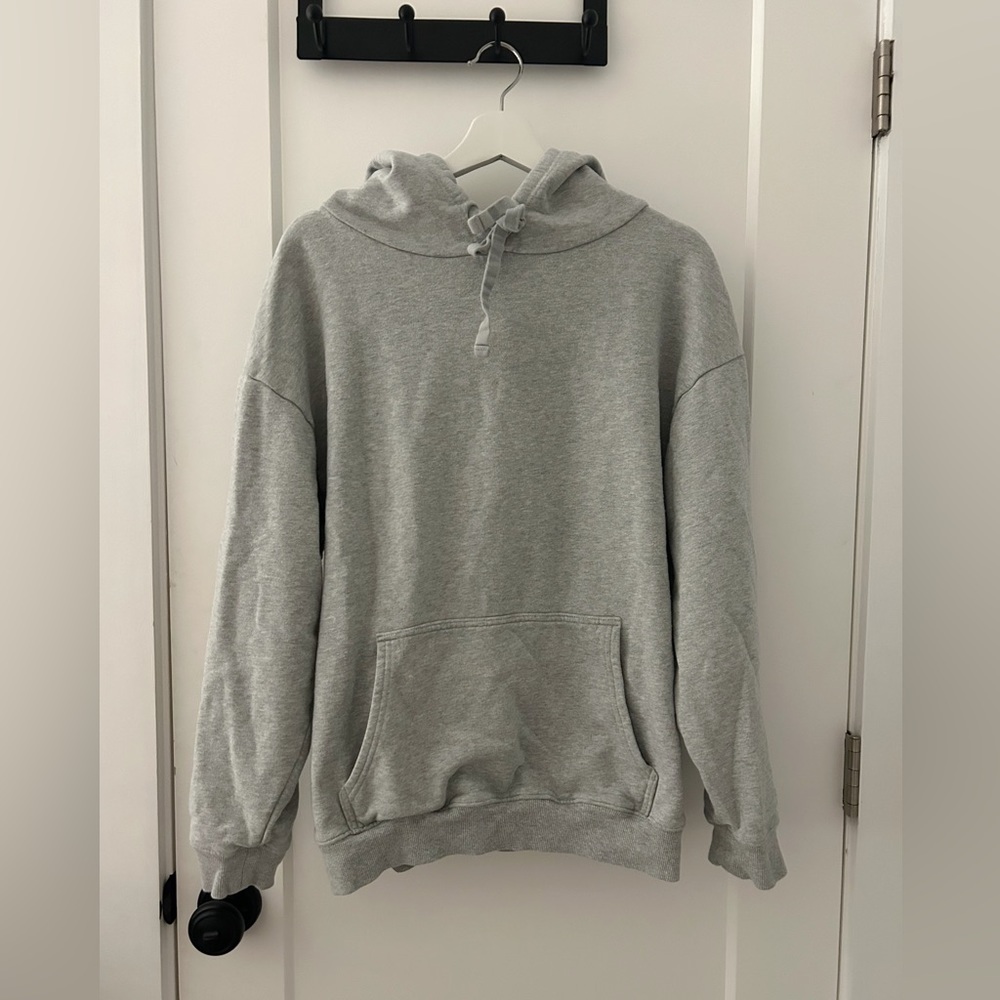 Small/Medium gray aerie hoodie!!🫶🏼 “offline by aerie oversized fleece hoodie”